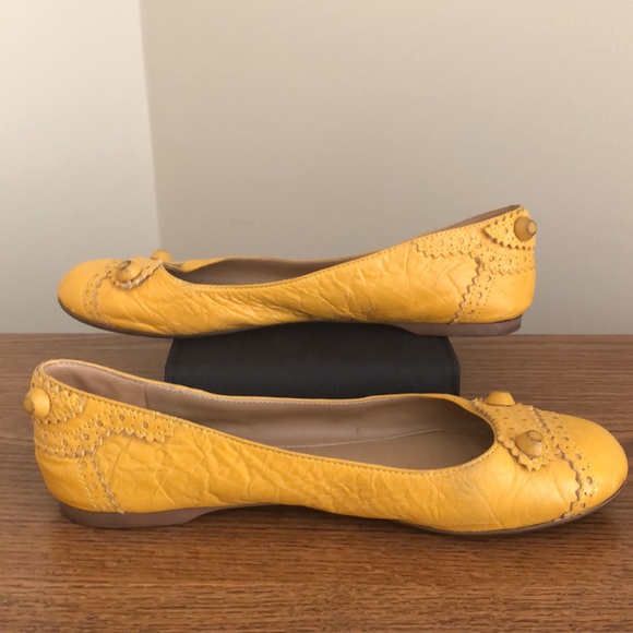 Balenciaga Yellow Flats EU 37 - Picture 3 of 17